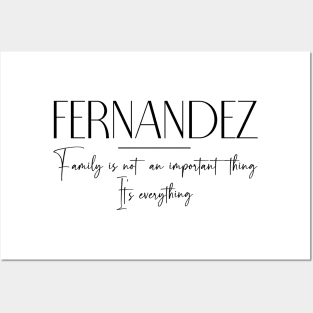 Fernandez Family, Fernandez Name, Fernandez Middle Name Posters and Art